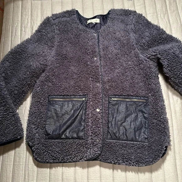 Madewell Sherpa jacket, size Medium - Picture 2 of 12